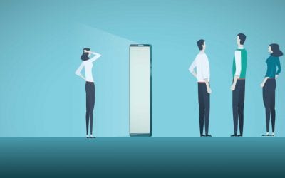 More Connected, More Detached